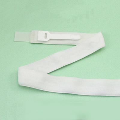 China Latex Free Skin Friendly Thin Elastic Medical Catheter Straps Leg Strap Tube Securement Endotracheal Devices for sale