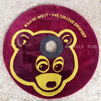 China Washable Custom Cd Logo Rug Famous Brand Bape Form Indoor Tufted Rugs And Rugs for sale