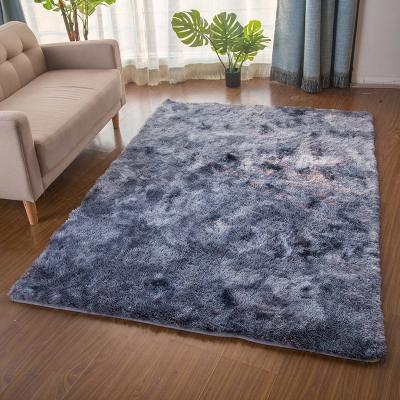 China Soft Shaggy Rug For Hotel Decor Quality Assurance Approved Floor Use Indoor Microfiber 100% Polyester Shaggy Rugs Carpet for sale