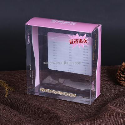 China Recycled Materials Adjust Plastic PVC Packing Box PVC Plastic Box Universal Transparent Female Products Packaging Boxes for sale