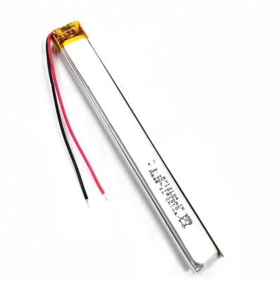 China 3.7V Cabinet Lamp Polymer Lithium Battery Human Body Sensor Lamp Lipo 8013104 1000mAh for sale