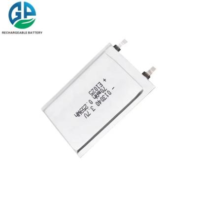 China Small 3.7v Li Polymer Power Bank 013040 70mah for sale