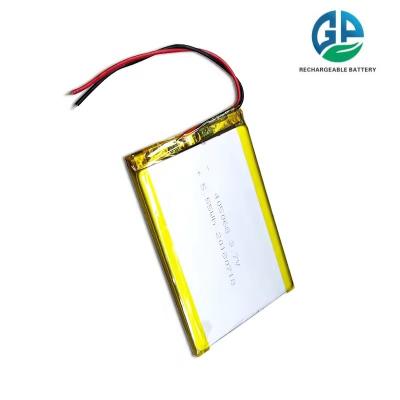 Китай Литий-полимерный энергобанк 405068 Ultra Thin 5.55wh 3.7v 7.4v 1500mah перезаряжаемая литий-ионная полимерная ячейка Lipo 1800mah продается