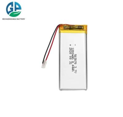 China KC aprovado 1200mAh 3.7v Lipo Bateria recarregável 503070 1200mAh 3.7V Curva Li-Ion Polymer Bateria à venda