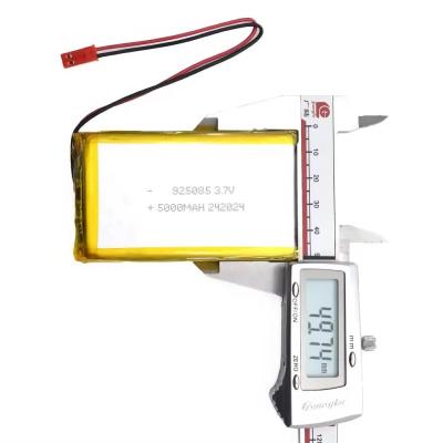 Chine Batterie polymère au lithium-ion de haute capacité 5000mah 3,7 V 500 fois 5000mah 3,7v 925085 Piles de batterie polymère au lithium-ion à vendre