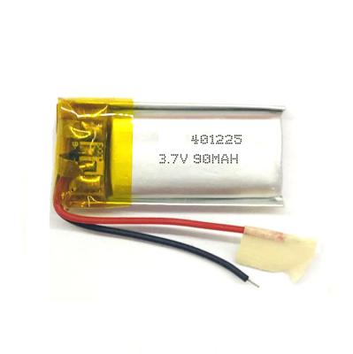 China Kc genehmigter Lithium-Polymer-Batterie-Satz 3.7V 100Mah 451225 zu verkaufen