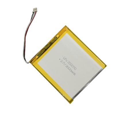 中国 IEC UN38.3のリチウム ポリマー電池のパック308090 Lipo 3.7ボルト3000mah 販売のため