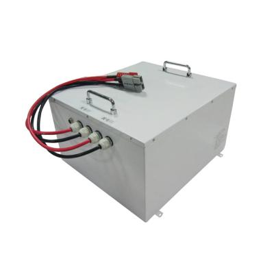 Chine Paquet rechargeable de batterie de chariot élévateur de 48v Lifepo4 50ah 24v pour le camion d'AGV à vendre