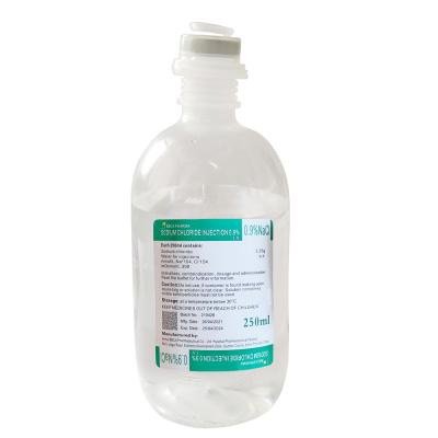 China 0.9% Sodium Chloride Injections 50ml 100ml 250ml 500ml Colorless And Clean Liquid for sale