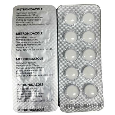 China Metronidazole Tablet White Tabelt  250mg 500mg C6H9N3O3 10x10tablets for sale