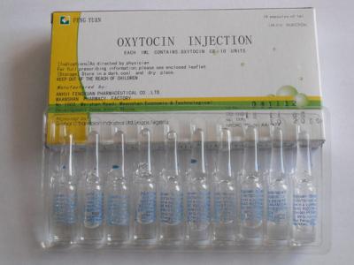 China Mainland GMP Certified Gynecology Medicine Oxytocin Injection for sale