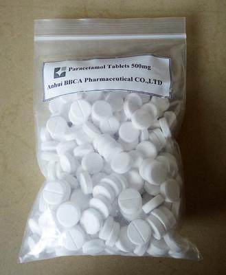 China BBCA Acetaminophenol Paracetamo Tablets / Capsules C8H9NO2 10x10/10x100/ Box for sale