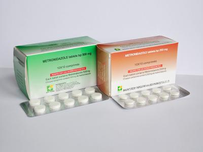 China Metronidazole Tablet 500mg For Bacterial Infections for sale