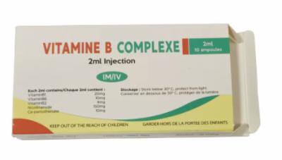 China Vitamin B Complex Injection 2ml  For Optimal Health for sale