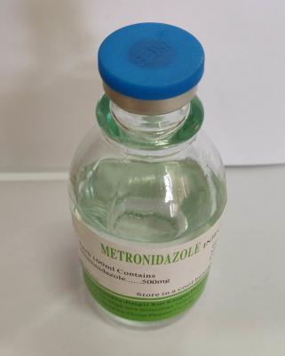 China Metronidazol para inyección farmacéutica transfusión líquido transparente incoloro en venta