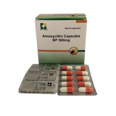 China GMP Farmaceutische Amoxycillin Capsules 500 Mg Te koop