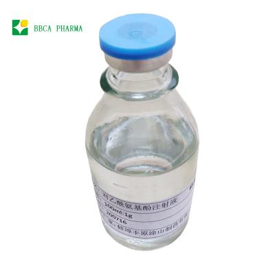 China Sterile 100ml Colorless Liquid Paracetamo Injection for sale