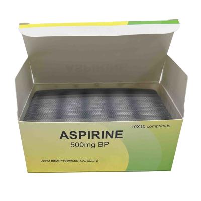 China White Aspirin 500 Mg Tablet C9H8O4 Registration And OEM for sale