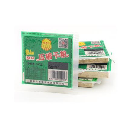 China 100g 90 Biscuits Emergency Compressed Food Low Fat Shelf Life 20 Years Rations Survival Food Emergency for sale