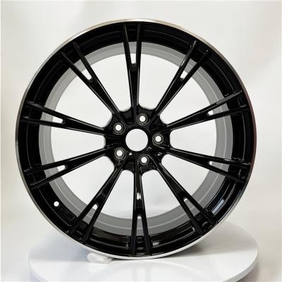 China Other Matte Black 21*9.5 5*130 Alloy For Sport Racing Alloy Wheel Rims Tubeless Forged Wheels for sale