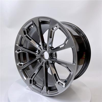 China 19 Inch 5*112 Gunmetal Machined Face Factory Passenger Alloy Wheel Luxury Racing Hot Selling Rim Forged Wheels for sale