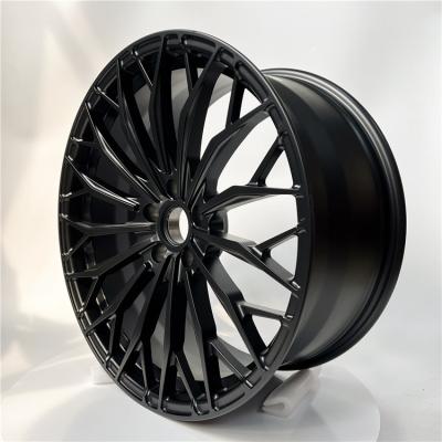 China Customerization Custom Alloy Wheel 5*120 Lightweight Matte Black Hot Selling Aluminum Wheel Forged Rim for sale