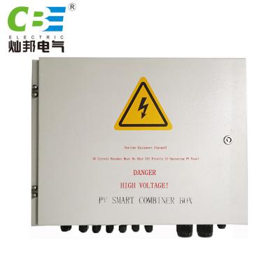 China Stainless Steel / Cold Rolled / Plastics DC1000V 12 Strings DC Fuse Combiner Steel Box Construction With Competitive Price for sale