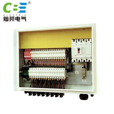 China Steel/Cold Rolled Stainless/Engineering Plastics Combiner Box China Manufacturer For DC Solar Combiner Box With Monitoring Unit for sale