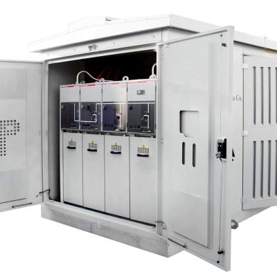 China Prefabricated Station High Voltage / Low Voltage Substation for sale