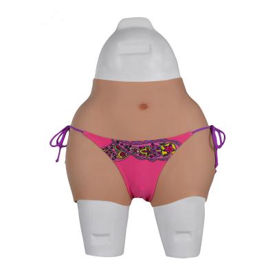 China 8th Generatio Yin Natural Female Feeling Breast Silicone Four Angle Fake Pants Bigger Rich Buttocks Hip Lift Pants Fake Vagina Pants for sale