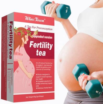 China Private Label Herbal Female Hormonal Female Organic Fertilizer Detox Imbalance Tea In Fibroid Raspberry Tea Bags For Women Fertility Tea for sale