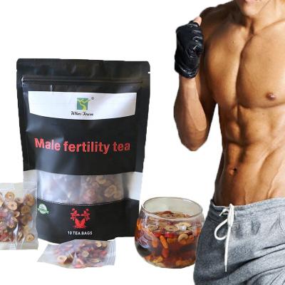 China Wholesale Private Label Fertility Tea Male Natural Chinese Herbal Fertility Vitality Tea Highly Effective 100% Teabag Tea For Men for sale