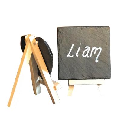 China Washdisher Top Selling Chalkboard Creative Mini Chalkboard With Easel Slate for sale