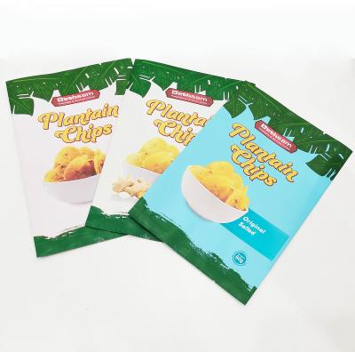 China BIODEGRADABLE custom printed heat seal snack food packaging back sealed popcorn pouches snack packaging bags for sale