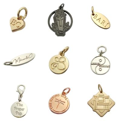 China Nickel Free/Custom Round Shape Gold Jewelry Pendant Lead Free/Good Quality Zinc Alloy Cheap Price for sale