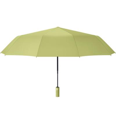 China No Automatic Umbrella 23inch 10ribs Custom Made Umbrella Christmas Valentine Three Folds Deluxe Space Umbrella for sale