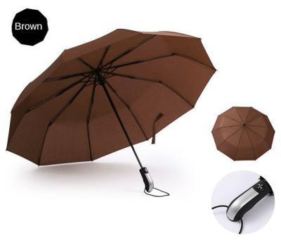 China New CLASSIC Parasol Full Automatic Folding Umbrella Advertising Umbrella Wholesale for sale