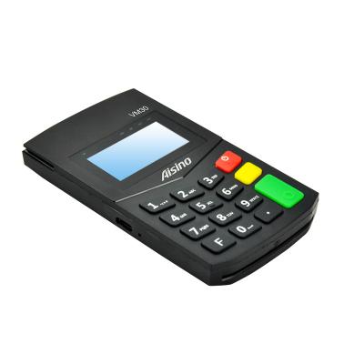 China Cheap Mini Machine Radio POS Terminals Bank Card Reader mPOS Credit Card Machines Aisno VM30 POS 8MB 8MB for sale