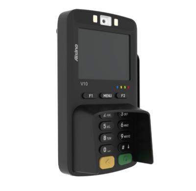 China Android NFC Reader USB NFC Reader With Offline ATM Card LCD 8 MB 8 Pin Pad Handheld With ATM Card for sale