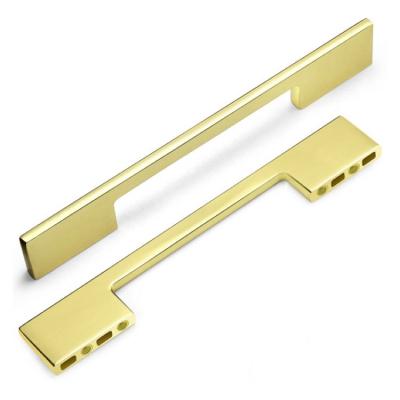 China Hot Selling Durable Gold Cabinet Handles High Quality Modern Cabinet Hardware Furniture Handle Products Manufacturers for sale