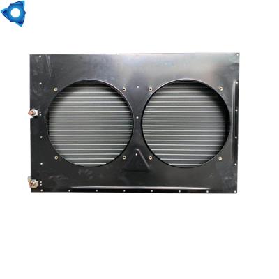 China Industrial Refrigeration Parts Heat Exchanger Air Cooled Evaporative Compact Vertical Condensers Coil For Cold Storage for sale