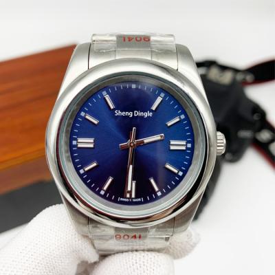 China 2813 Fashion Movements Fashion Reserve 935 Power Oyster Light Blue Silver Dial Case Luxury Automatic Mechanical Watch for sale