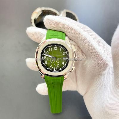 China Business 40MM Luxury Green Dial Gold Case Oyster Type Automatic Bezel Date 185 Automatic Mechanical Watch for sale