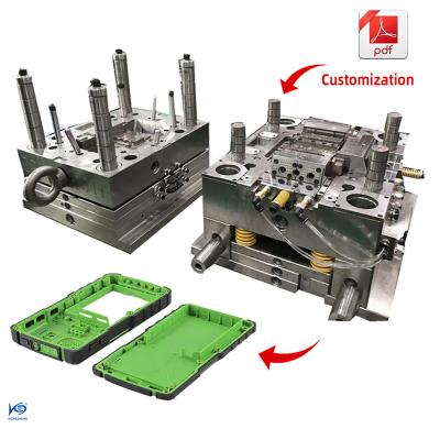 China Custom is Customization Plastic Injection Molding Tooling Manufacturer OEM ODM Service 2-Color Injection Welcome Overmolded Molding Available for sale