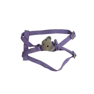 China Advance Customized Thoughtful Harness Belt Viable Purple Dog Chest Strap Pet Dog Leash Glowing In Dark Dog Leash And Collars Stock for sale