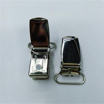 China Eco-friendly 25mm Suspender Clip For Garment Baby Clip Kids Suspender Clip Wholesale for sale