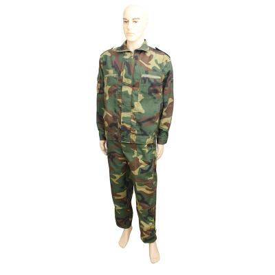 China Camouflage clothing security guard uniform gift polyester clothing factory promotional stock embossed custom logo breathable clothes2021 for sale