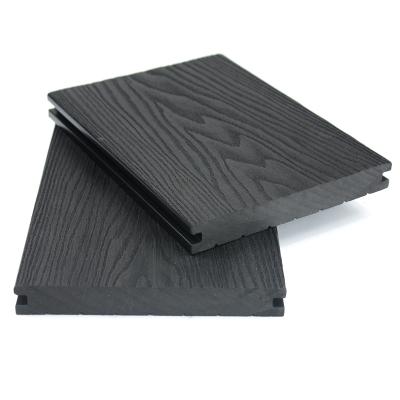 China Factory price anti-slip wear-resistant waterproof WPC Poland recycled plastic lumber composite decking for sale