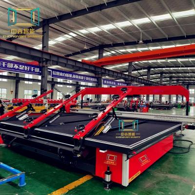 China Building Material Stores Cheap Price Raw Glass Sheet Cutting Machine Tempered Glass Cutting Machine for sale