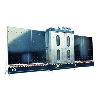 China Building Material Shops 1800mm Glass Washing Machine Equipment Vertical Glass Washing And Drying Machine for sale